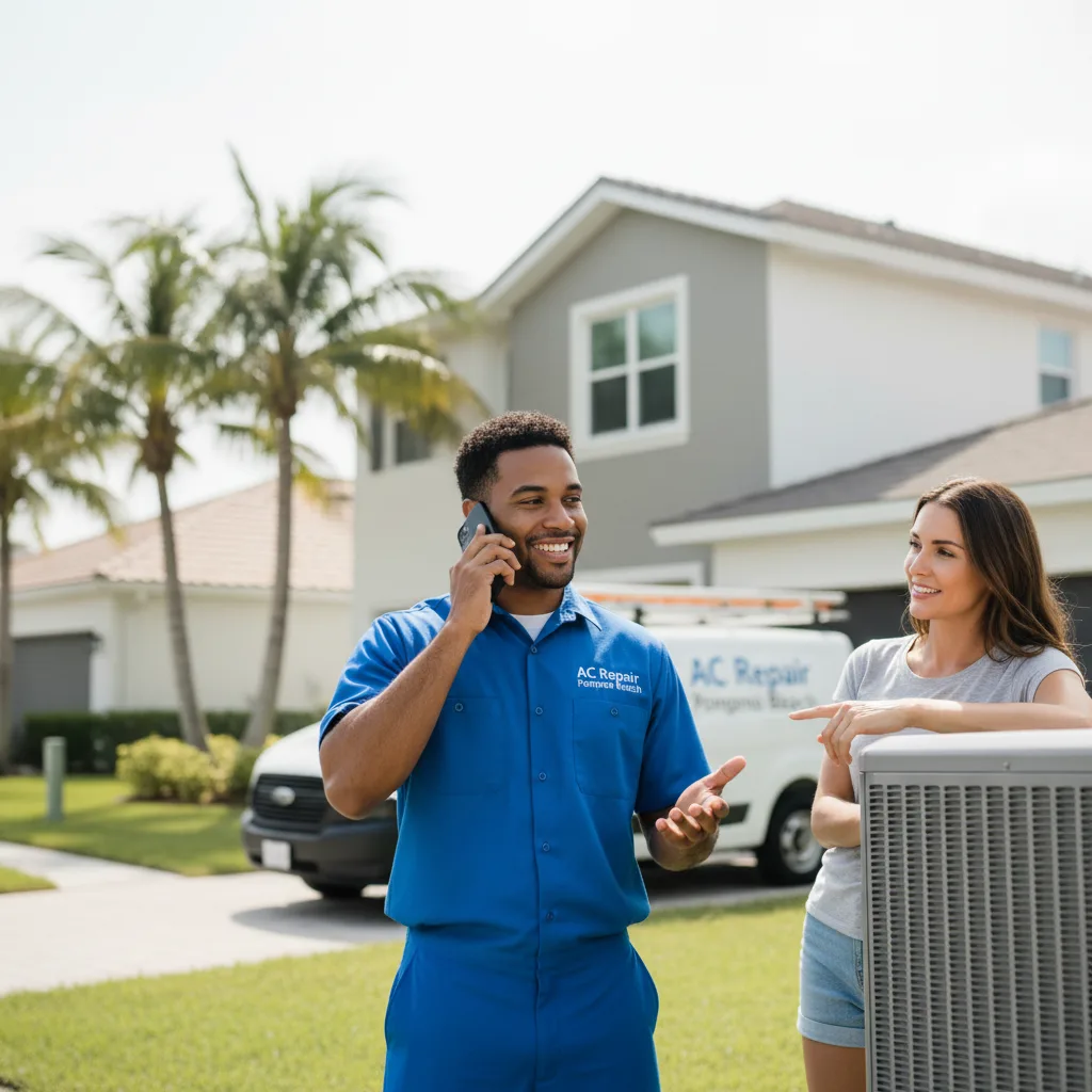 AC Repair Pompano Beach customer support in Eastview
